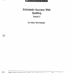 کتاب Scholastic Success With Spelling Grade 5 نسخه PDF انگلیسی